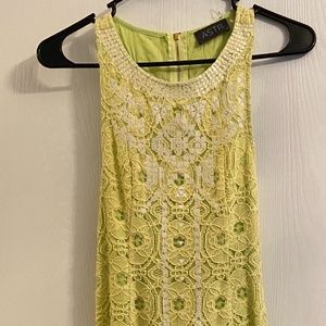 ASTR like green lace dress